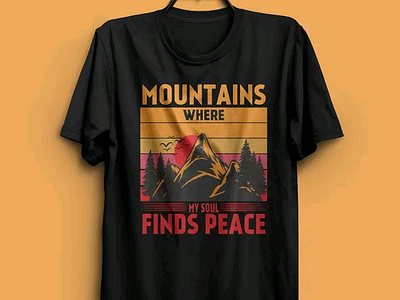 Mountain and camping T shirt design branding camping graphic design hiking hunting illustrator mountain t shirt t shirt t shirt design