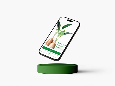 Plants - Mobile App 3d animation app branding design graphic design illustration logo mobile motion graphics ui ux vector
