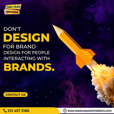 Designing for People, Not Just Brands! br branding brands design graphic design icon identity illustration logo people ui ux vector westcoast animations