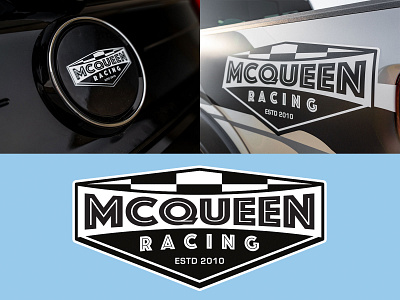 McQueen Racing Official Logo branding f 150 illustrator logo mcqueen mcqueen racing mustang official racing