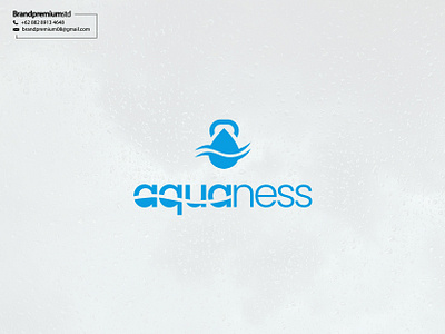 Aquaness agency aqua logo brand branding company corporation elegant logo fitness fitness logo graphic design health healthy logo logo logo design masculine logo modern logo power logo simple logo unique logo vector