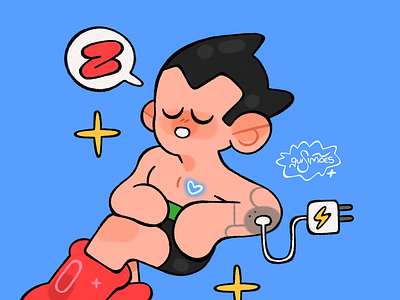 Astro Boy art arte arte digital cartoon character design desenho design de personagem illustration ilustração