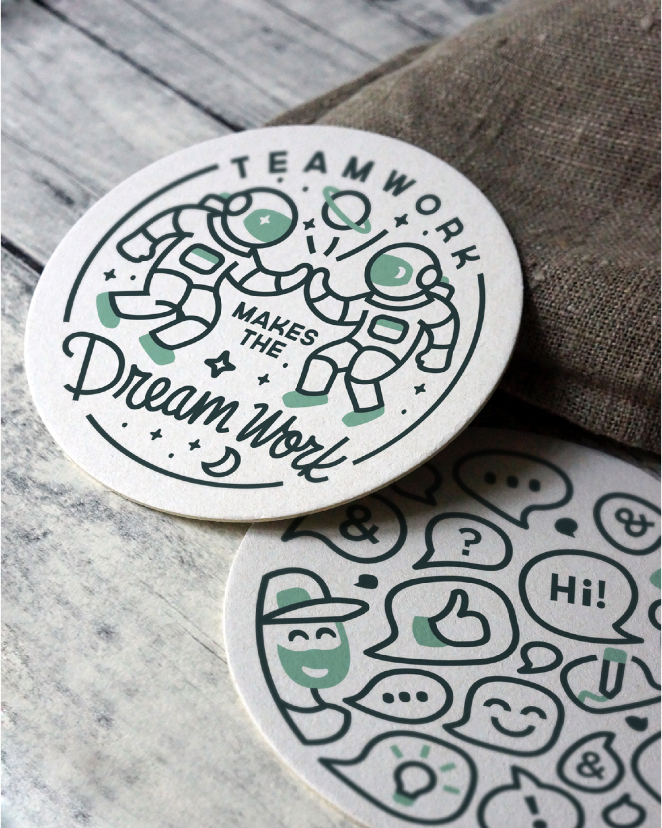 Capabilities Highlight Reel branding case study creative direction highlights icon set icons illustration marketing mockup