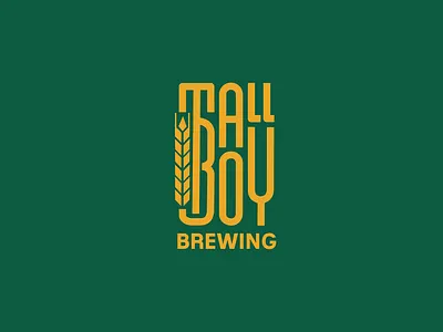 tall boy brewing branding graphic design logo logodesign