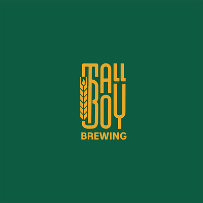 tall boy brewing branding graphic design logo logodesign