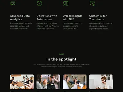 SaaS product homepage home page product saas ui ux website
