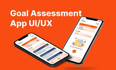 Goal Assessment mobile App UI/UX Design app design figma design mobile app design mobile app ui ui ui design uiux web app uiux website design