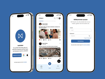 Networking Mobile App UI/UX Design app design app ui design figma design landing page design mobile app mobile app uiux responsive design ui design ui designer web app design websiite design