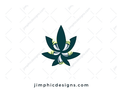 Monster CBD Logo branding cannabis cbd claw design dragon graphic design leaf logo raptor vector