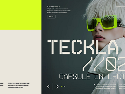 Sunglasses layout exploration animation branding concept design exploration interface ui ux