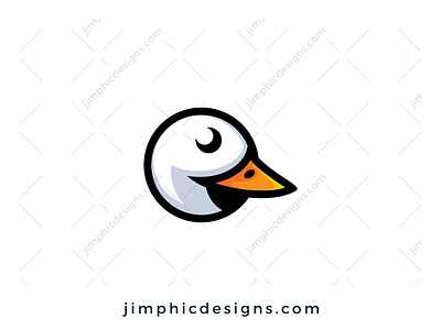 Duck Logo animal bird branding design duck graphic design logo vector