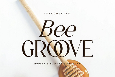 Bee Groove - Modern Ligature Font design designer font fonts typeface typography