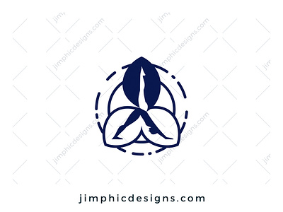 Yoga Trinity Logo branding design fitness graphic design healthy logo vector yoga