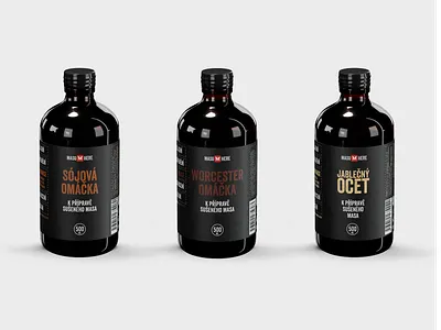 Maso Here Sauces branding design ecommerce food food packaging mockup packaging