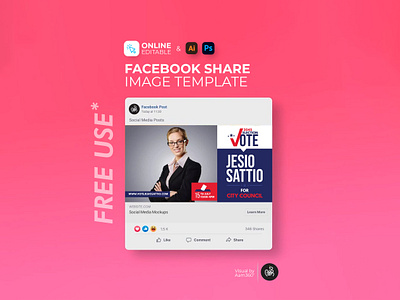 Election Campaign Facebook Image Template aam360 aam3sixty american branding campaign posters class president candidate election election campaign election candidate election facebook shared image political political campaign flyer student council poster template vote
