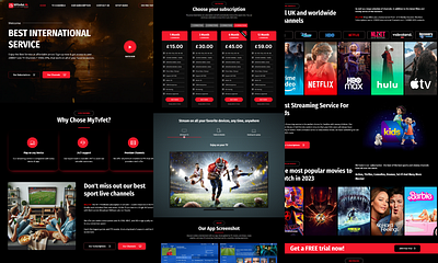 iptv landing page iptv business iptv landing page iptv template iptv website