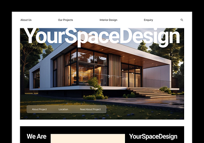 YourSpaceDesign-Web Design ui ui design ui design figma web design website design