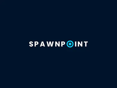 Modern minimalistic concept logo design; Keeping mind spawnpoint awesome branding concept cool creative design graphic design logo minimal modern new professional spawnpoint unique vector wordmark