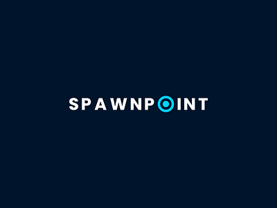 Modern minimalistic concept logo design; Keeping mind spawnpoint awesome branding concept cool creative design graphic design logo minimal modern new professional spawnpoint unique vector wordmark