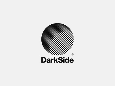 DarkSide abstractlogo branding candesign clean conceptualdesign design graphic design icon illustrator logo logomark logotype mark minimal packaging symbol water