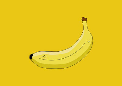 bananan illustration adobe illustrator banana fruit illustration