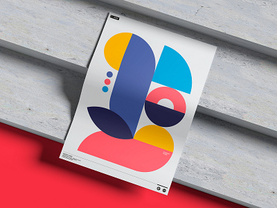 Geometric Posters Vol.02 design graphic design poster print