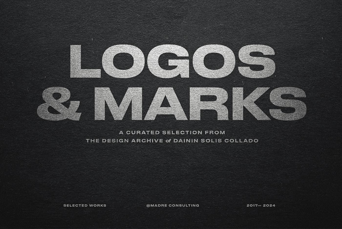 Logos & Marks — Selection brand identity branding central america design archive logo logo collection logo design logofolio logoteca nicaragua typography wordmark