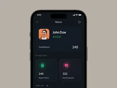 VO - Mobile App apps dark mode data monitoring design mobile app mobile design product design ui user experience user interface ux