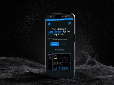 Saas Product - Landing page design landing page ui ux ux saas