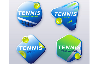 tennis logo design graphic design illustration vector