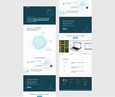 Website redesign project for Oligamy Software animations design graphic design mobile modern motion graphics redesign site software hause ui userinterface ux web webdesign website websitedesign