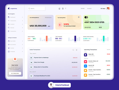 Budgeting and Expense Tracking Tool Exploration. col color typography ui user interface