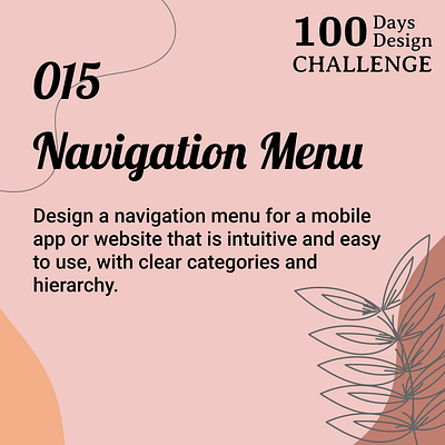 Navigation Menu app behance dailyui design designinspiration dribble figma menu mobile navigation navigation menu prototyping typography ui uidesign