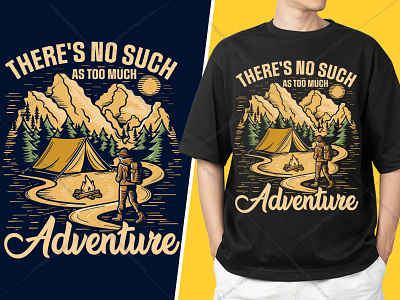 Travel T-shirt Design best t shirt campfire tshirt camping camping t shirt fashion graphic t shirt hiking merch by amazon merchandise tshirt mountain new t shirt design pod tshirt print tshirt t shirt t shirt mockup travel tshirt design tshirts