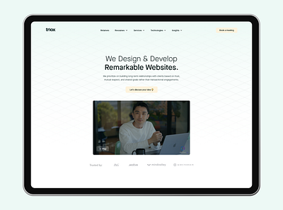 Web Design Agency | Homepage design graphic design homepage landing page ui web design website design