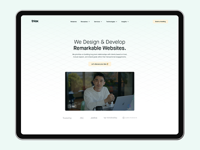 Web Design Agency | Homepage design graphic design homepage landing page ui web design website design