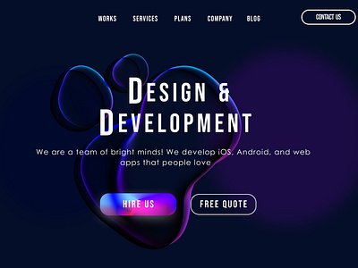 Landing Page design landing page