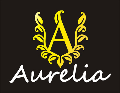 Aurelia bold branding coreldrawx7 creative design inspiration dynamic elegant graphic design iconic illustration logo modern typography vector logo visual identity