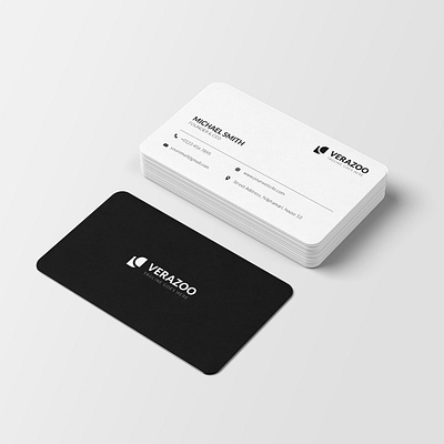minimalist business card template vector indd