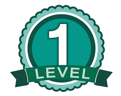 Level 1 bold branding creative design graphic design illustration logo vector vector logo visual identity