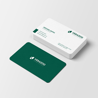 clean and minimal business card template stylish