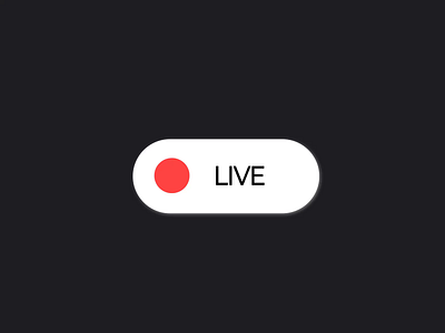 Live Button button like live youtube