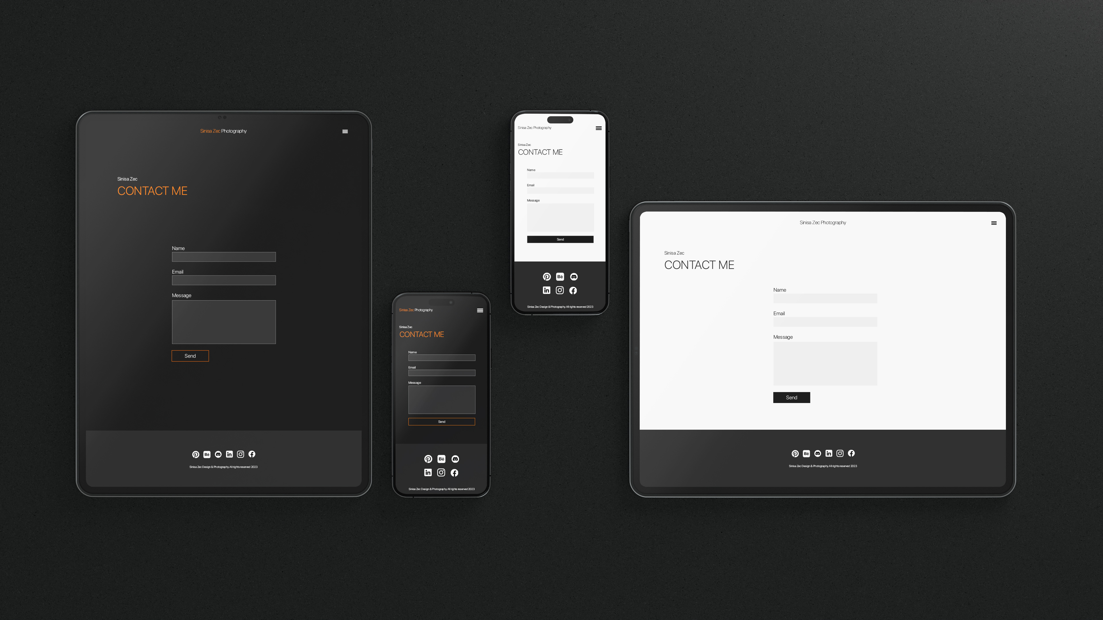 Set Of Apple Devices FREE Mockup by Sinisa Zec on Dribbble