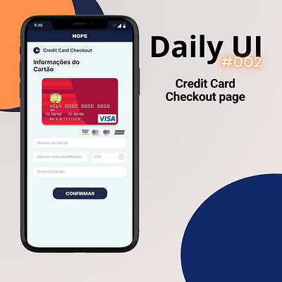 Daily UI #002 - Credit Card Checkout Page dailyui dailyuioo2 ui user interface ux