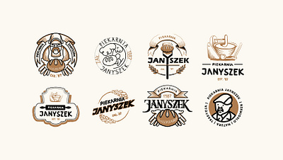 Bakery logos baker bakery bakery logo baking branding illustration logo retro sketch stickers vector vintage