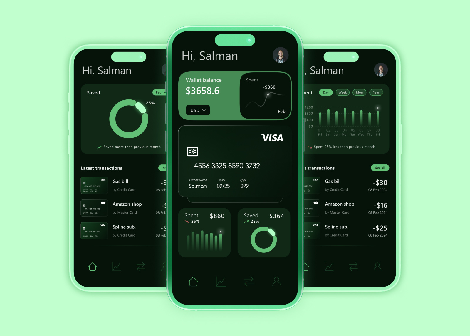 Financial management mobile app UI app app design branding design finance financial management graphic design illustration interface design management mobile ui mobile ui design ui ui design uiux