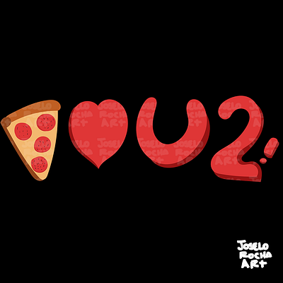 Pizza love you too! funny food t-shirt foodie tee