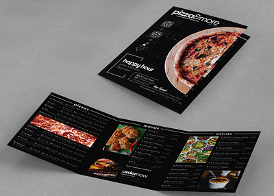 Restaurant Menu Brochure branding design graphic design logo vector art