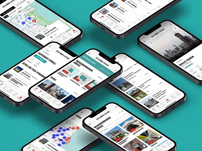 Open House Chicago App app app design architecture chicago design ui ux