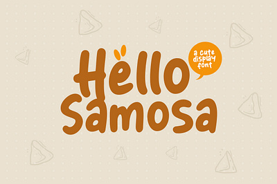 Hello Samosa design designer font fonts hello samosa typeface typography